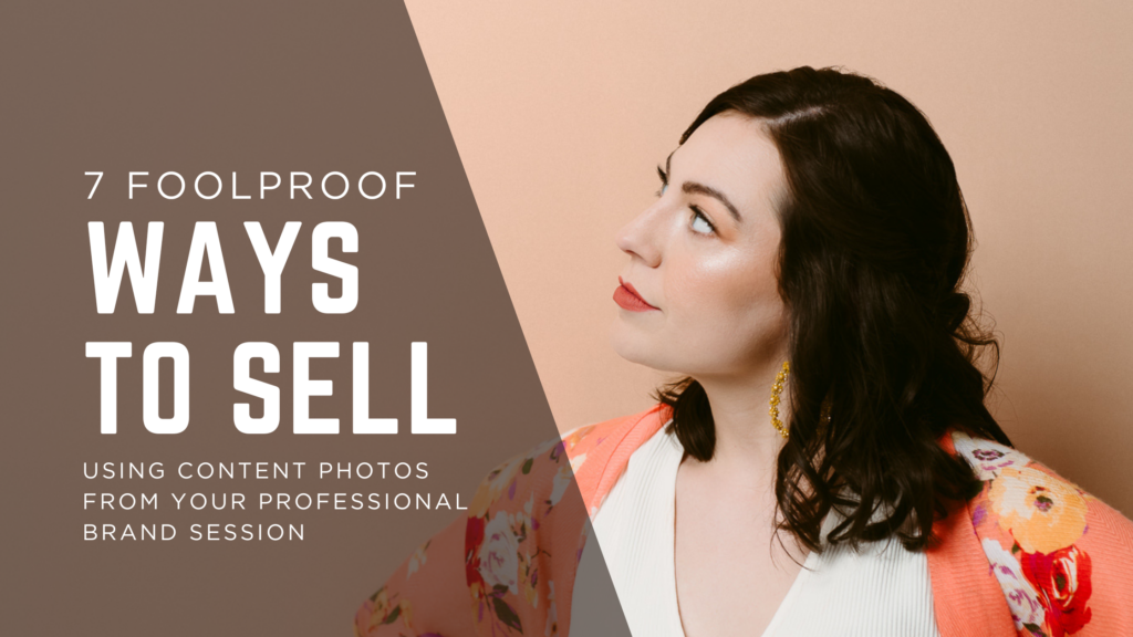 A graphic that says 7 foolproof ways to sell and includes a headshot of the author and photographer.